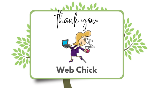 web chick logo